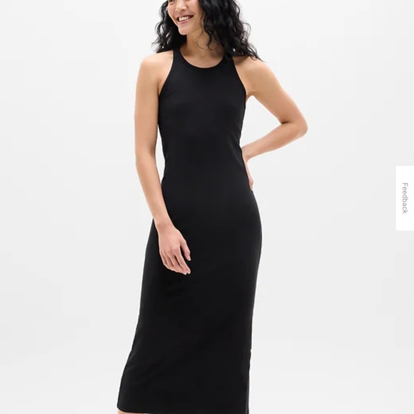 Athleta Dresses & Skirts - Athleta Signature Rib Maxi Dress - Elegant Black